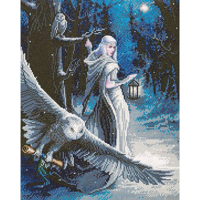 Crystal Art - CA Kit (Large) - Midnight Messenger - Limolin 