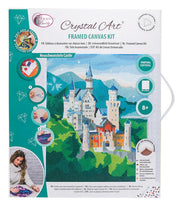 Crystal Art - CA Mounted Kit (Lg): Neuschwanstein Castle - Limolin 