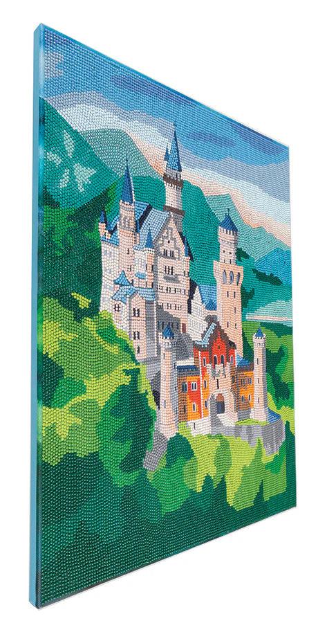Crystal Art - CA Mounted Kit (Lg): Neuschwanstein Castle - Limolin 