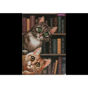 Crystal Art - CA Notebook - Catsin the Library - Limolin 
