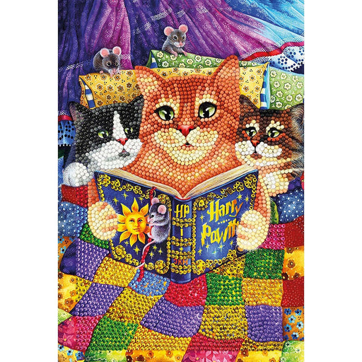 Crystal Art - CA Notebook - Kitten Bedtime - Limolin 