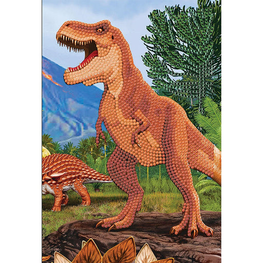 Crystal Art - CA Notebook - T-Rex Dinosaur - Limolin 