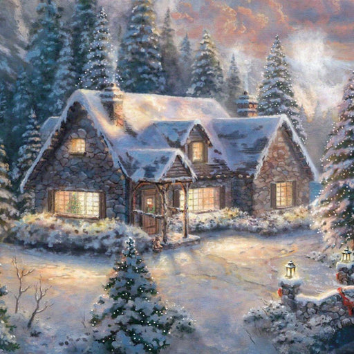 Crystal Art - CA PBN (Medium) - Country Christmas (Kinkade) - Limolin 
