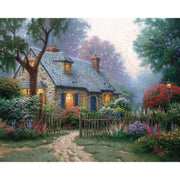 Crystal Art - CA PBN (Medium) - Foxglove Cottage (Kinkade) - Limolin 