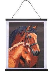 Crystal Art - CA Scroll Kit: Chestnut Mares - Limolin 