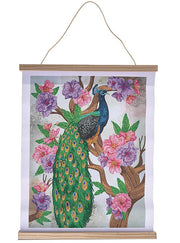 Crystal Art - CA Scroll Kit: Peacock Peony - Limolin 
