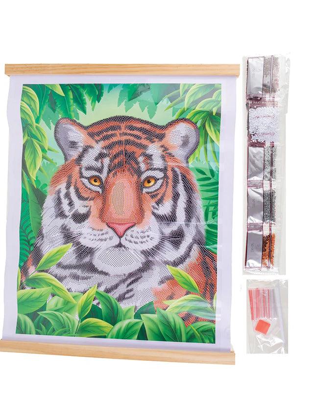 Crystal Art - CA Scroll Kit: Regal Tiger - Limolin 