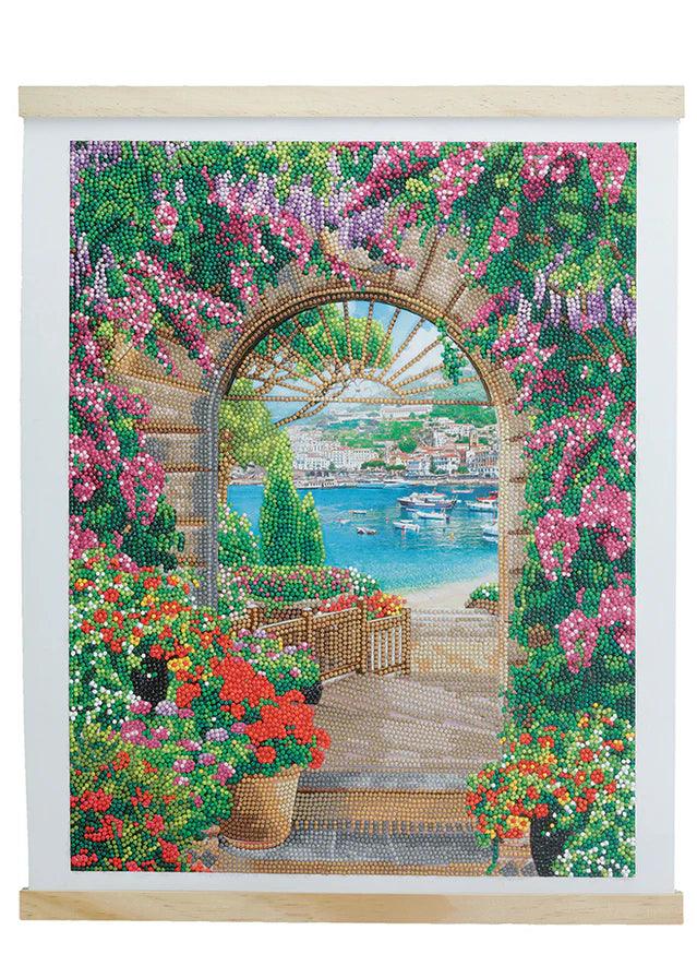 Crystal Art - CA Scroll Kit: Window to Paradise - Limolin 