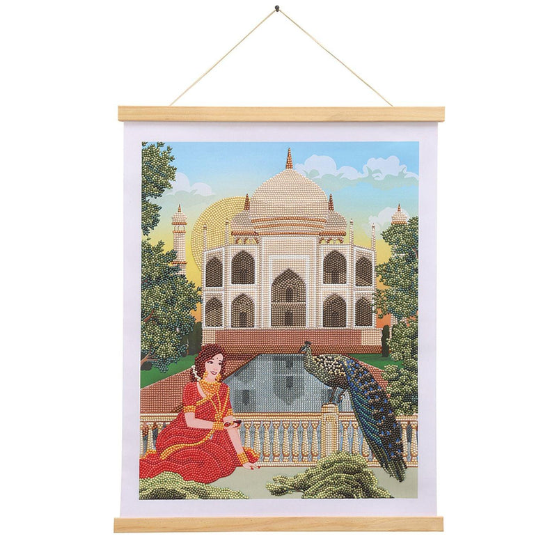Crystal Art - CA Scroll - Taj Mahal - Limolin 