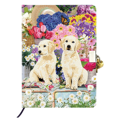Crystal Art - CA Secret Diary - Country Pups - Limolin 