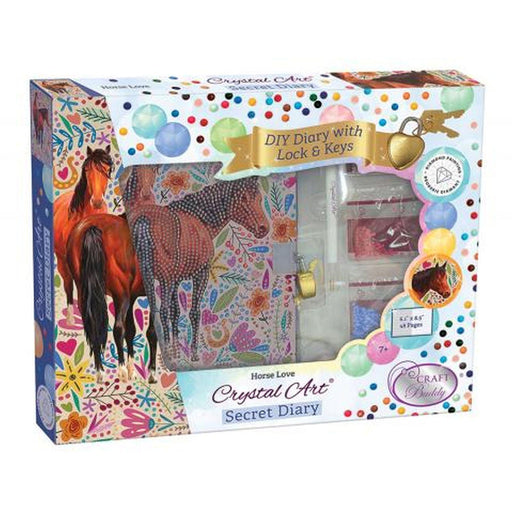 Crystal Art - CA Secret Diary - Horse Love - Limolin 