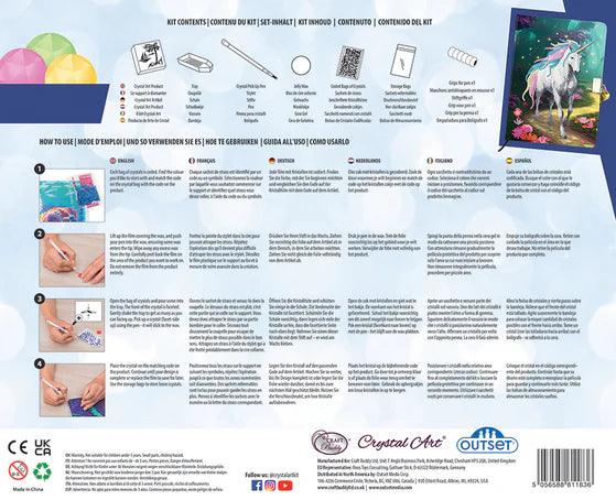 Crystal Art - CA Secret Diary Kit: Unicorn Stroll - Limolin 