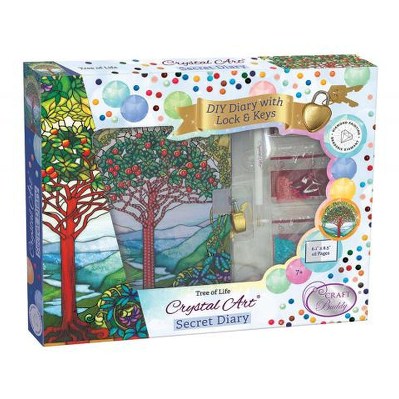 Crystal Art - CA Secret Diary - Tree of Life - Limolin 