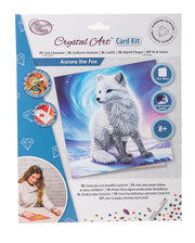 Crystal Art - Card Kit: Aurora the Fox - Limolin 
