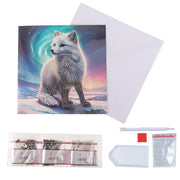 Crystal Art - Card Kit: Aurora the Fox - Limolin 