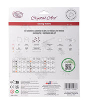 Crystal Art - Card Kit: Kissing Robins - Limolin 