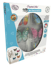 Crystal Art - Deco Kit: 3D Butterflies (Set of 5) - Limolin 