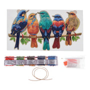 Crystal Art - Deco Kit: Hanging Song Birds - Limolin 