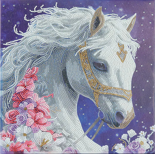 Crystal Art - Mounted Kit (Med): Mystic Beauty - Limolin 