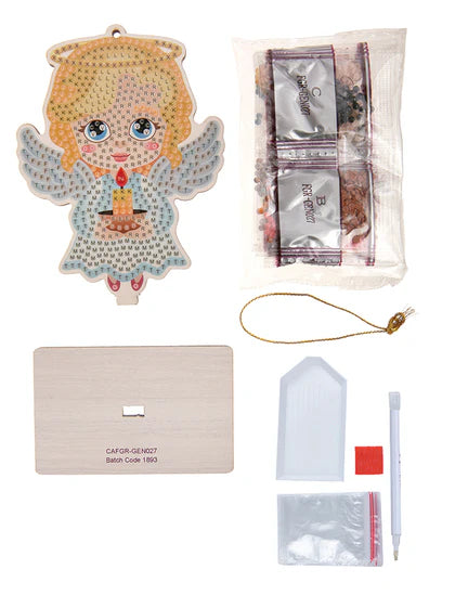 Crystal Art - Ornament: Angel - Limolin 