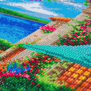 Crystal Art - PBN (Large) - Italian Cafe (Kinkade) - Limolin 