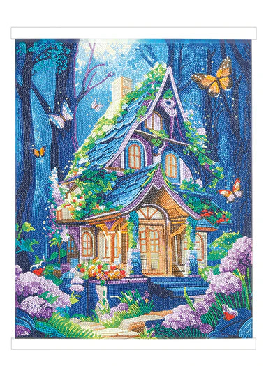 Crystal Art - Scroll Kit: Fantasy House - Limolin 