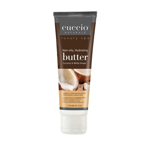 Cuccio - Body Butter Coconut & Ginger 4 Oz Tube - Limolin 