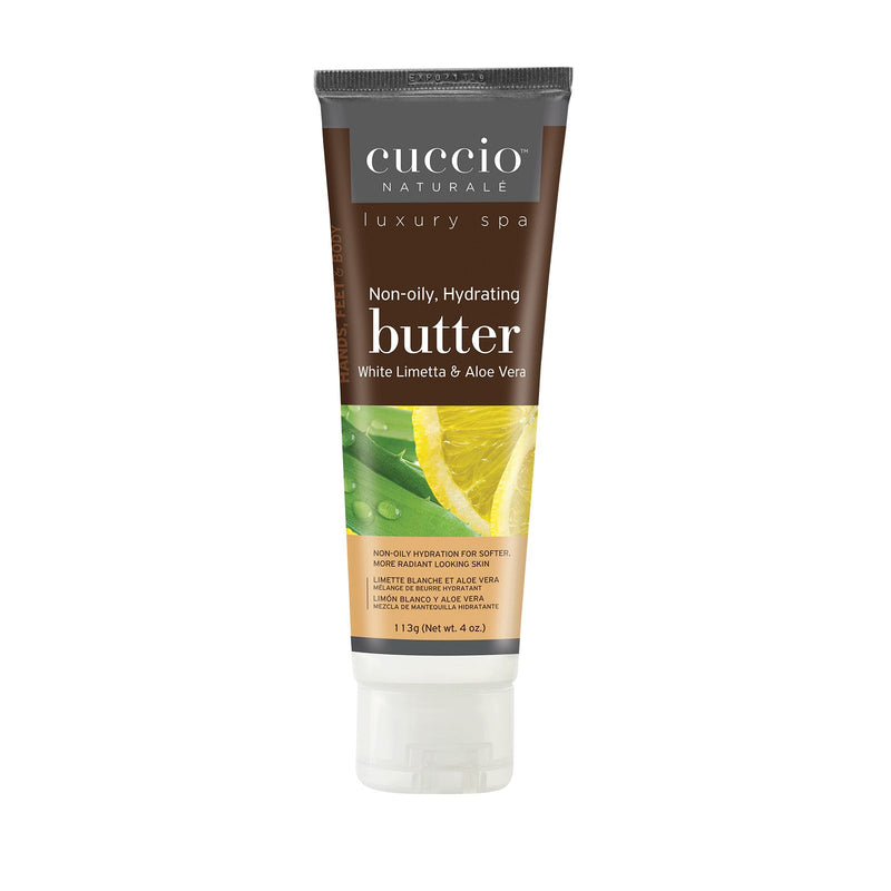 Cuccio - Body Butter White Limetta & Aloe 4 Oz Tube - Limolin 