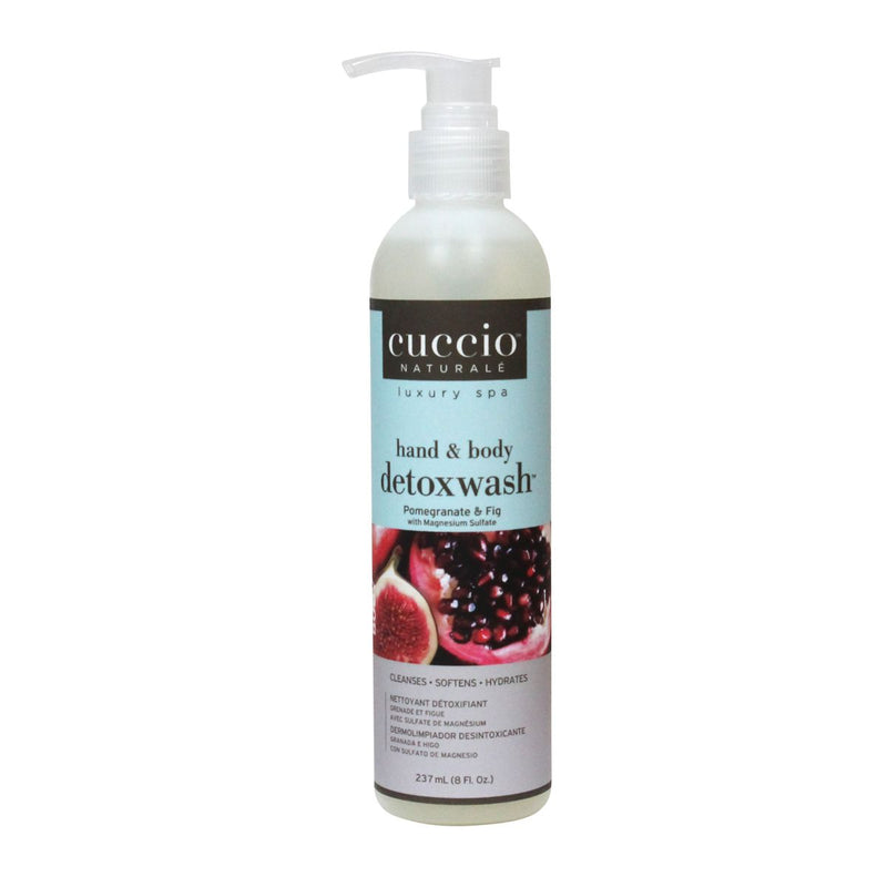Cuccio - Body Detoxwash Pomegranate & Fig 8Oz (With Pump) - Limolin 