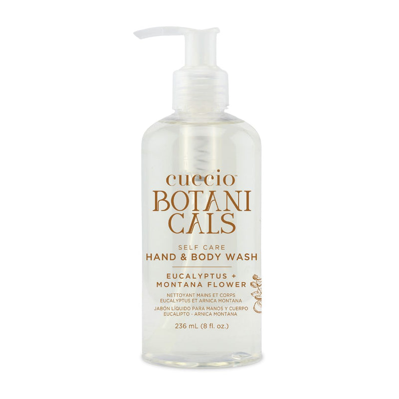 Cuccio - Botanicals Hand & Body Wash (Eucalyptus+Montanaflower) 236Ml - Limolin 