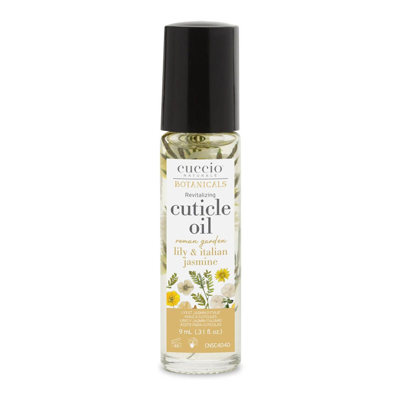 Cuccio - Botanicals Roll-On Cuticle Oil Lily & Italian Jasmine 9 ml - Limolin 
