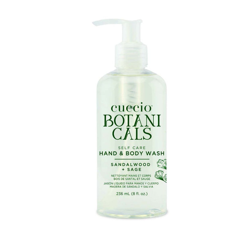 Cuccio - Botanique Hand & Body Wash (Sandalwood & Sage) 8Oz - Limolin 