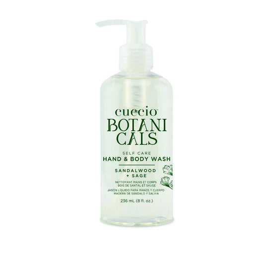 Cuccio - Botanique Hand & Body Wash (Sandalwood & Sage) 8Oz - Limolin 