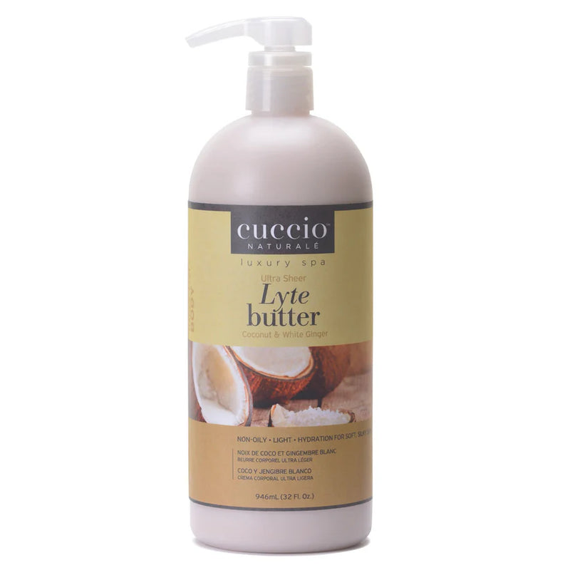 Cuccio - Butter Coconut & White Ginger/Coconut & Gingembre Beure 32Oz. - Limolin 