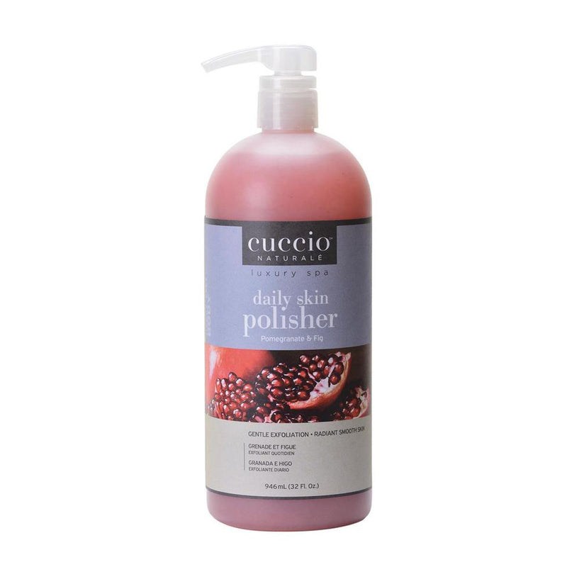 Cuccio - Daily Polisher Pomegranate & Fig 32 Oz (946 ml) - Limolin 