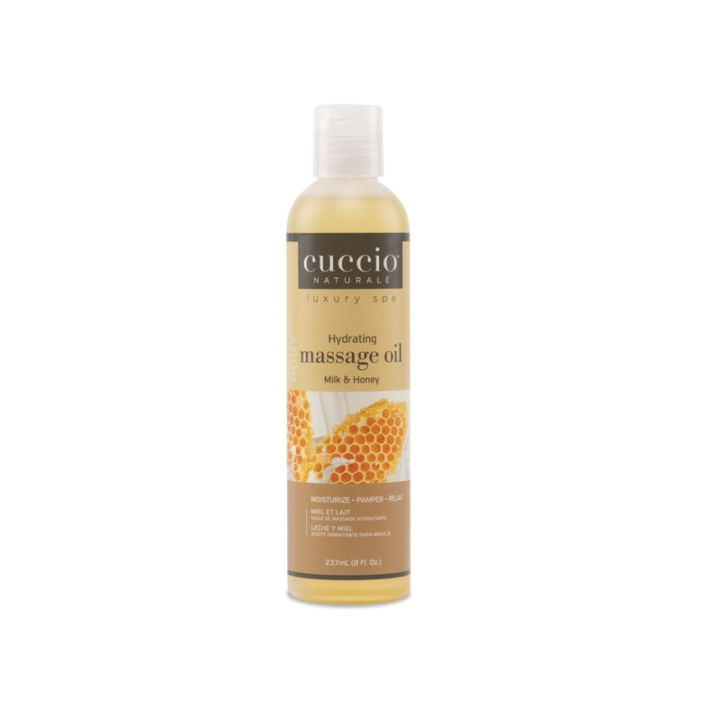 Cuccio - Hydrating Massage Oil Milk & Honey 8Oz - Limolin 