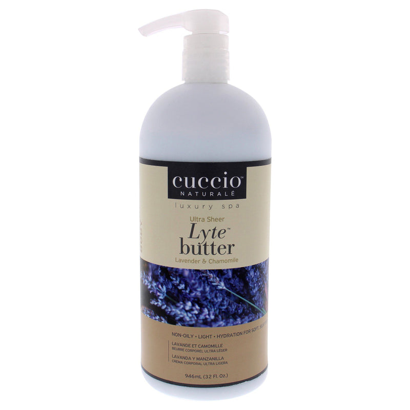 Cuccio - Lyte Ultra Sheer Lavender & Chamomile 32 Oz - Limolin 