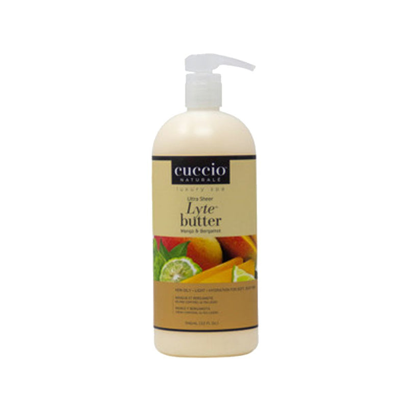 Cuccio - Lyte Ultra Sheer Mango & Bergamot 32 Oz - Limolin 