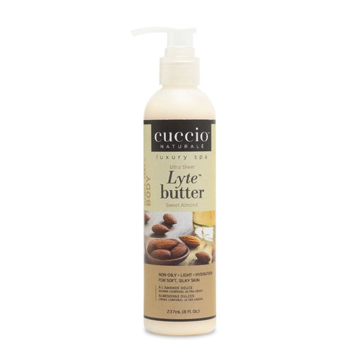 Cuccio - Lyte Ultra Sheer Sweet Almond 8 Oz - Limolin 