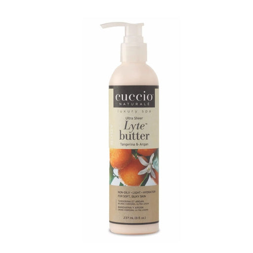 Cuccio - Lyte Ultra Sheer Tangerina & Argan 8 Oz - Limolin 