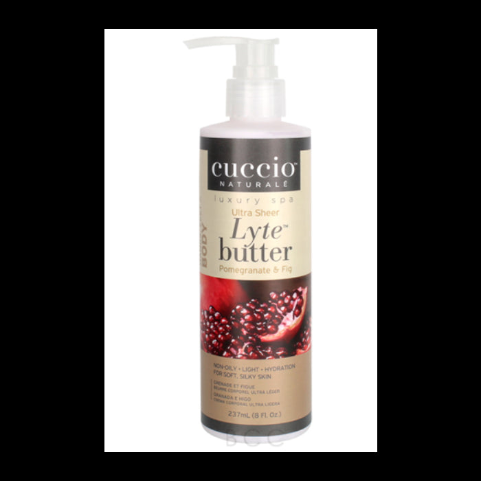 Cuccio - Lytes Ultra-Sheer Body Butter Pomegranate & Acai (8oz) - Limolin 