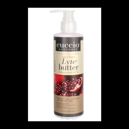 Cuccio - Lytes Ultra-Sheer Body Butter Pomegranate & Acai (8oz) - Limolin 