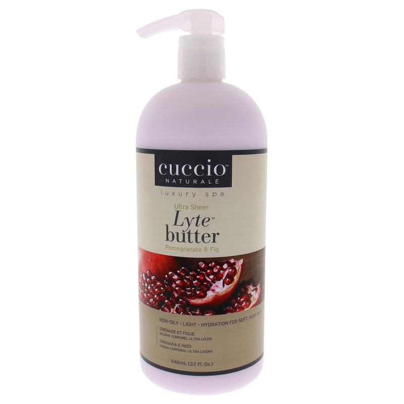Cuccio - Lytes Ultra-Sheer Body Butter Pomegranate & Fig (32oz) - Limolin 