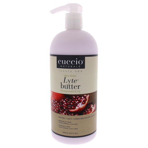 Cuccio - Lytes Ultra-Sheer Body Butter Pomegranate & Fig (32oz) - Limolin 