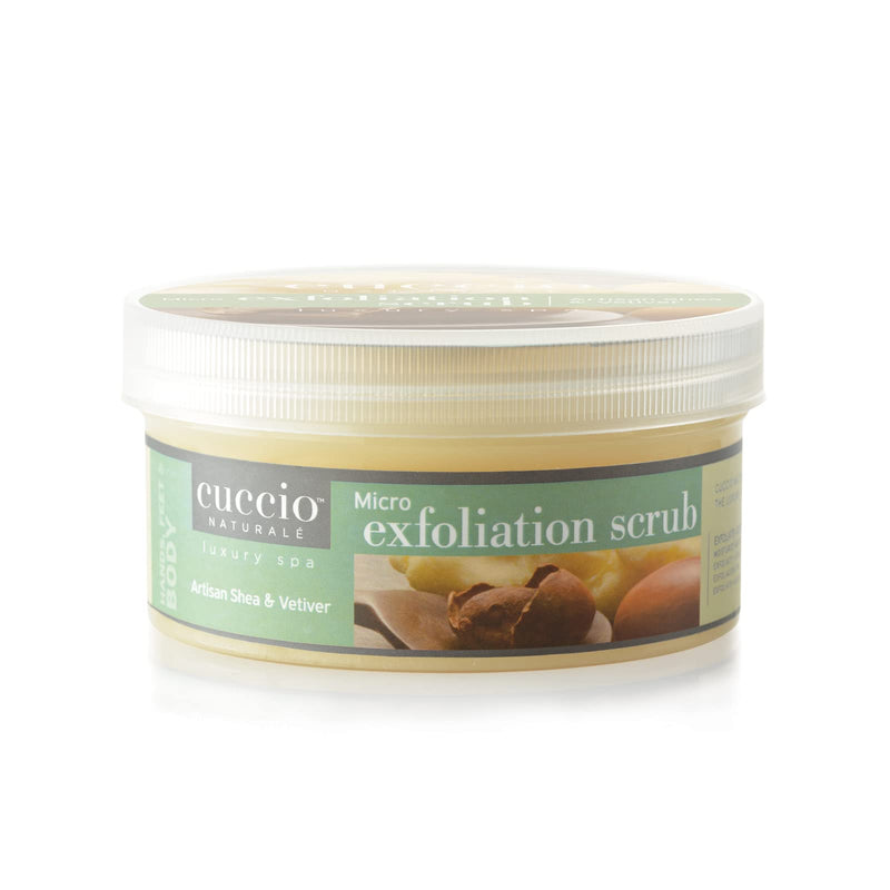 Cuccio - Micro Exfoliation/Scrub Bamboo Sugarcane With Artisan Shea & Vetiver16 Oz - Limolin 