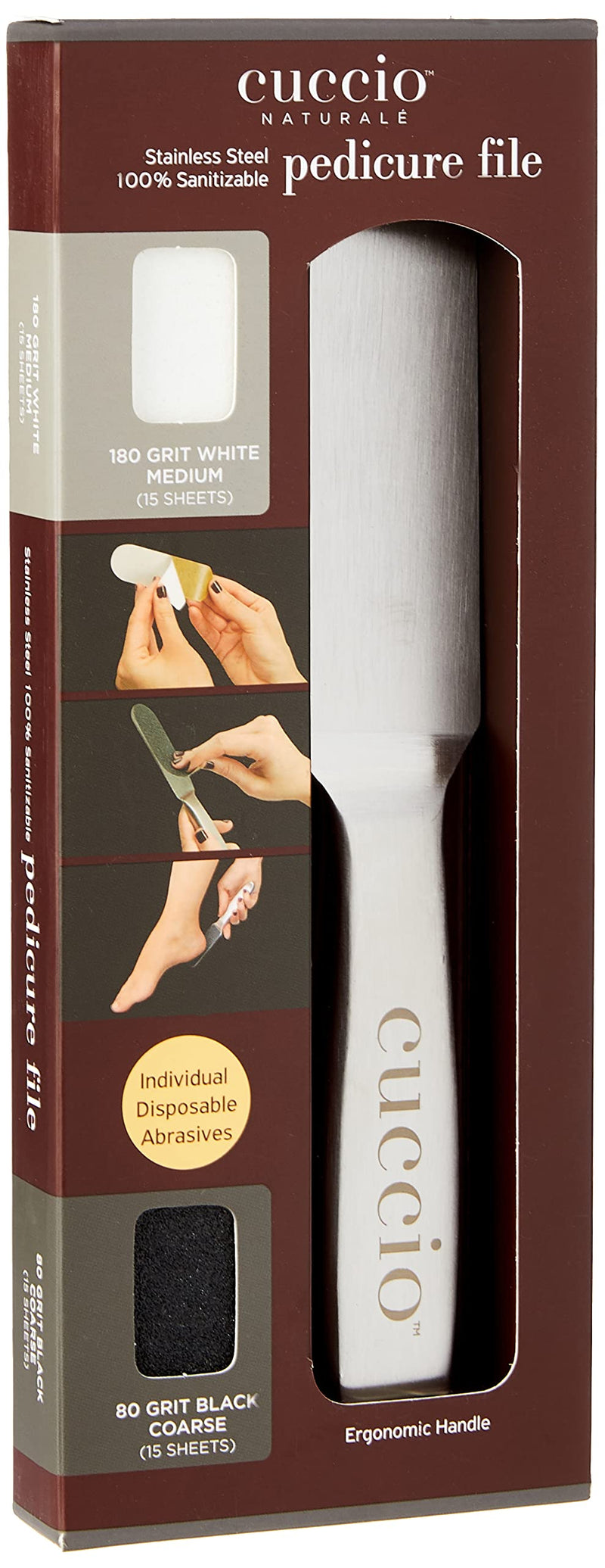Cuccio - Pedicure File Stainless Steel - Limolin 