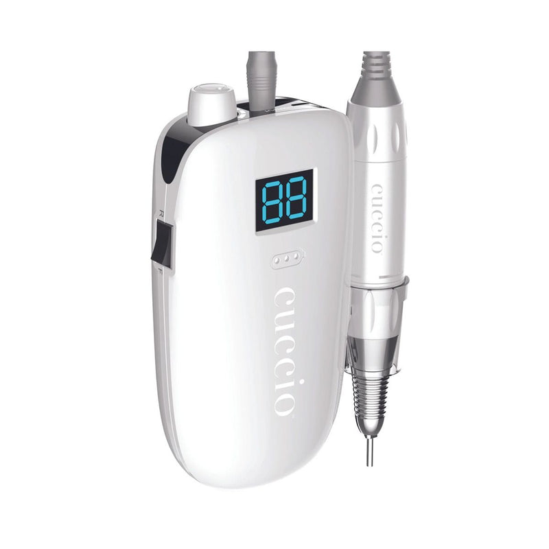 Cuccio - Portable Electric File with Porcelain Bits 35K RPM + - Limolin 