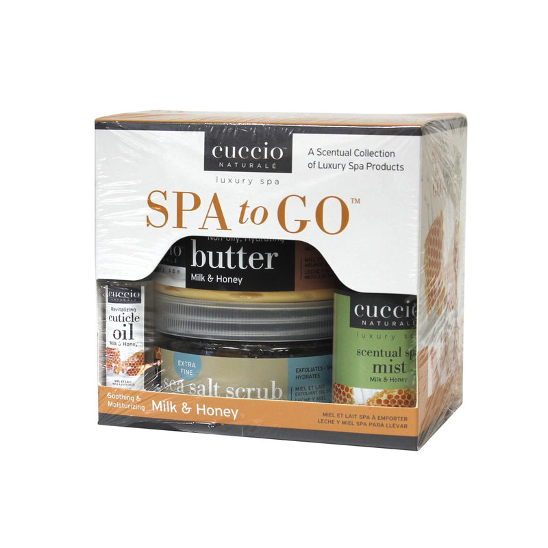 Cuccio - SPA TO GO MILK & HONEY (Revitalizing Cuticle Oil roll-on) + - Limolin 