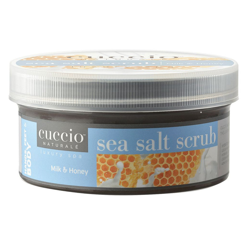 Cuccio - Sea Salt Extra-Fine Scrub Milk And Honey 8 Oz - Limolin 