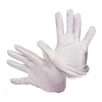 Cuccio - White Cotton Gloves (12 Pairs) - Limolin 